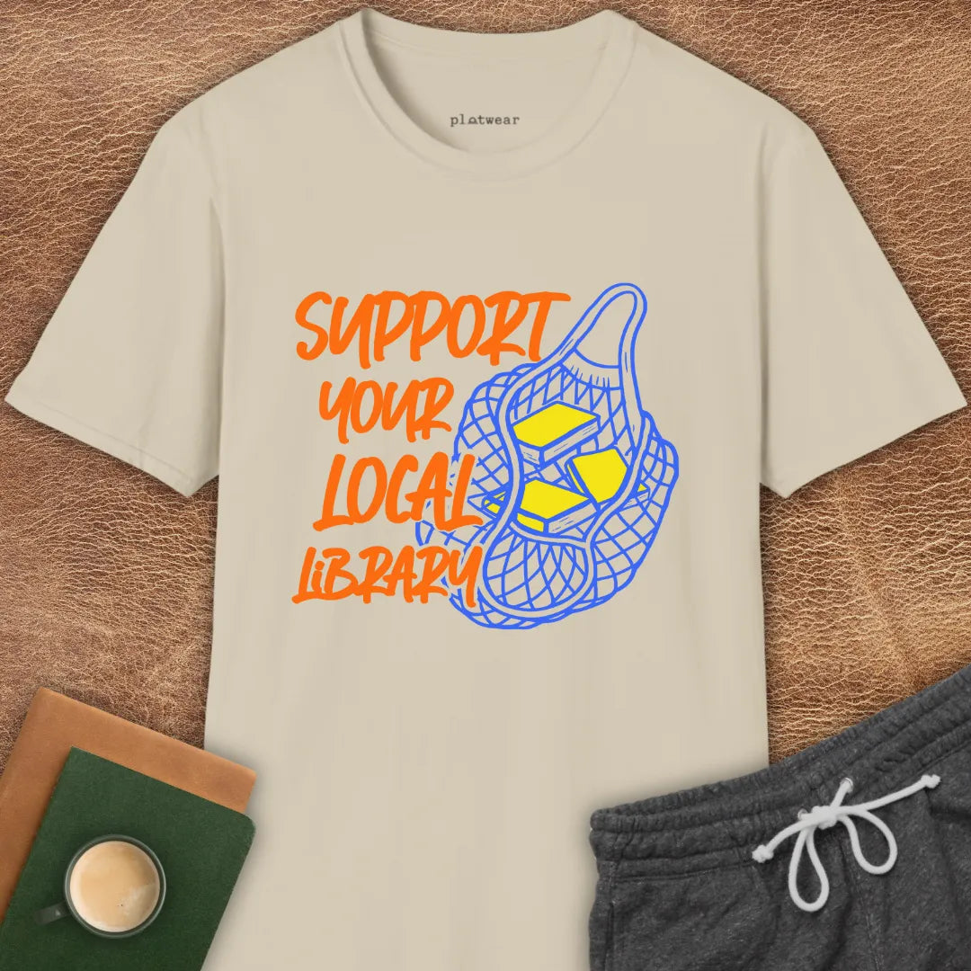SUPPORT LIBRARY T-SHIRT