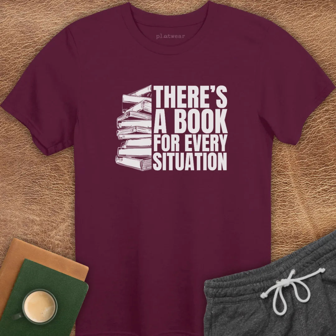 THERE'S A BOOK T-SHIRT