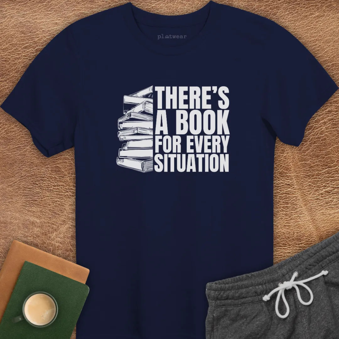 THERE'S A BOOK T-SHIRT