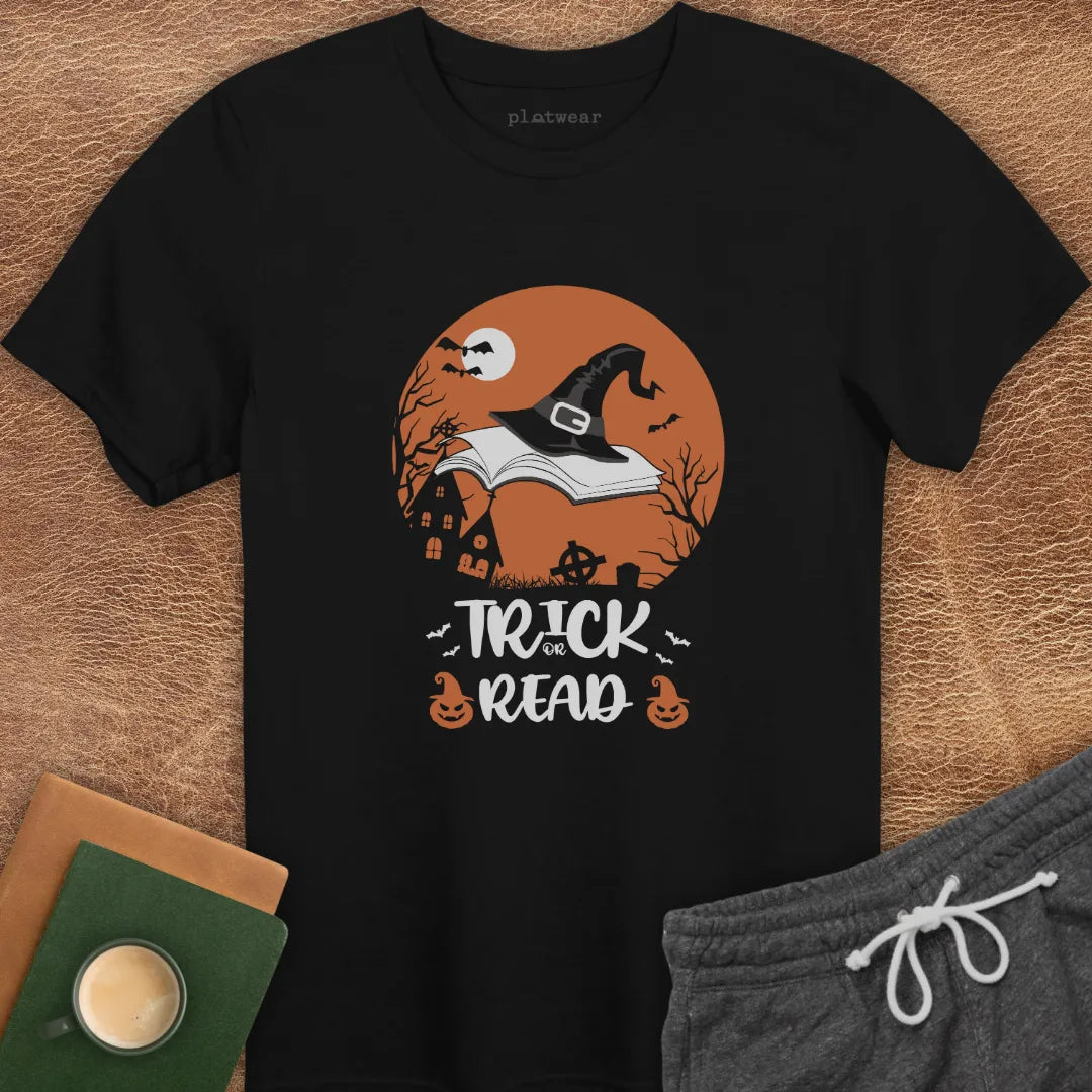 TRICK OR READ T-SHIRT
