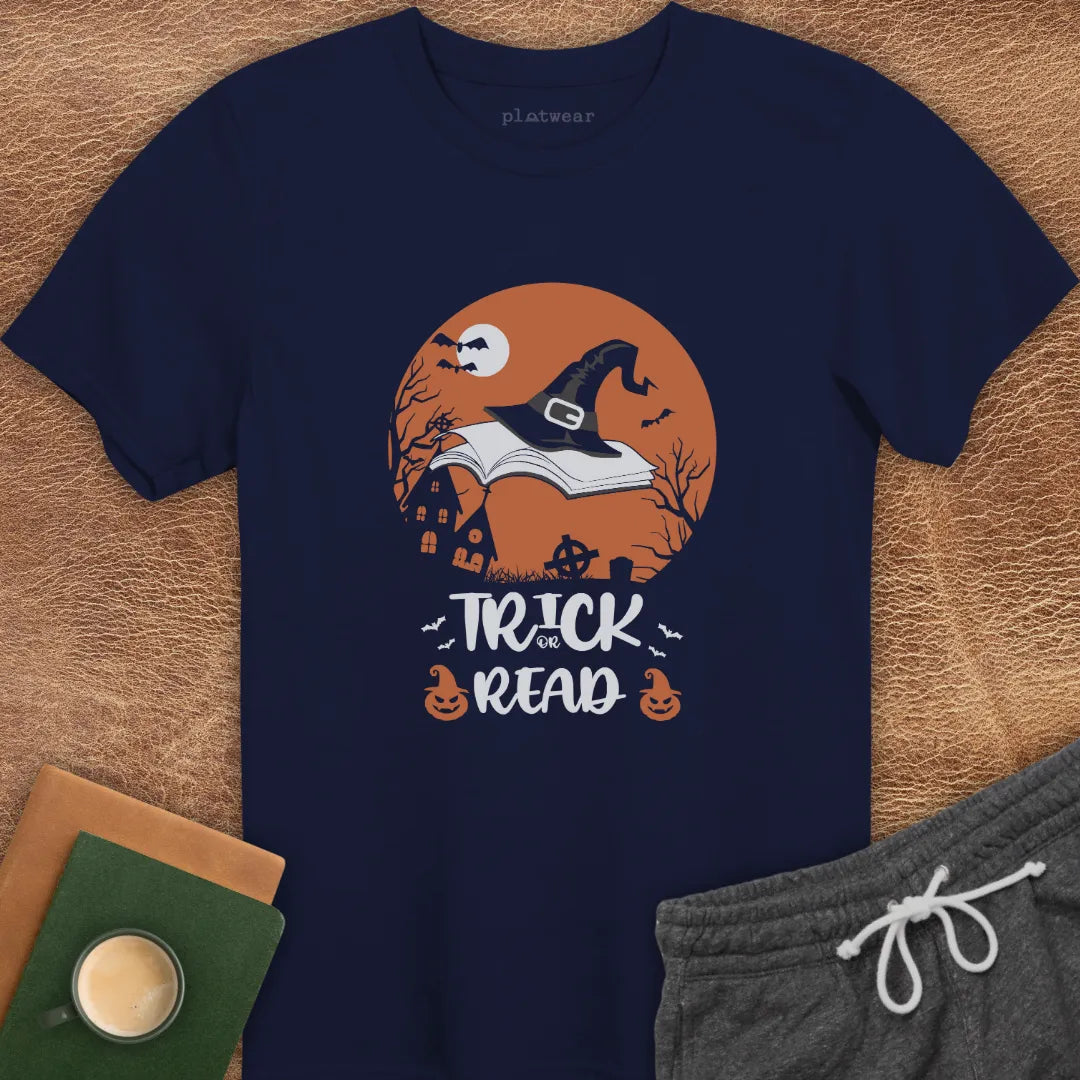 TRICK OR READ T-SHIRT