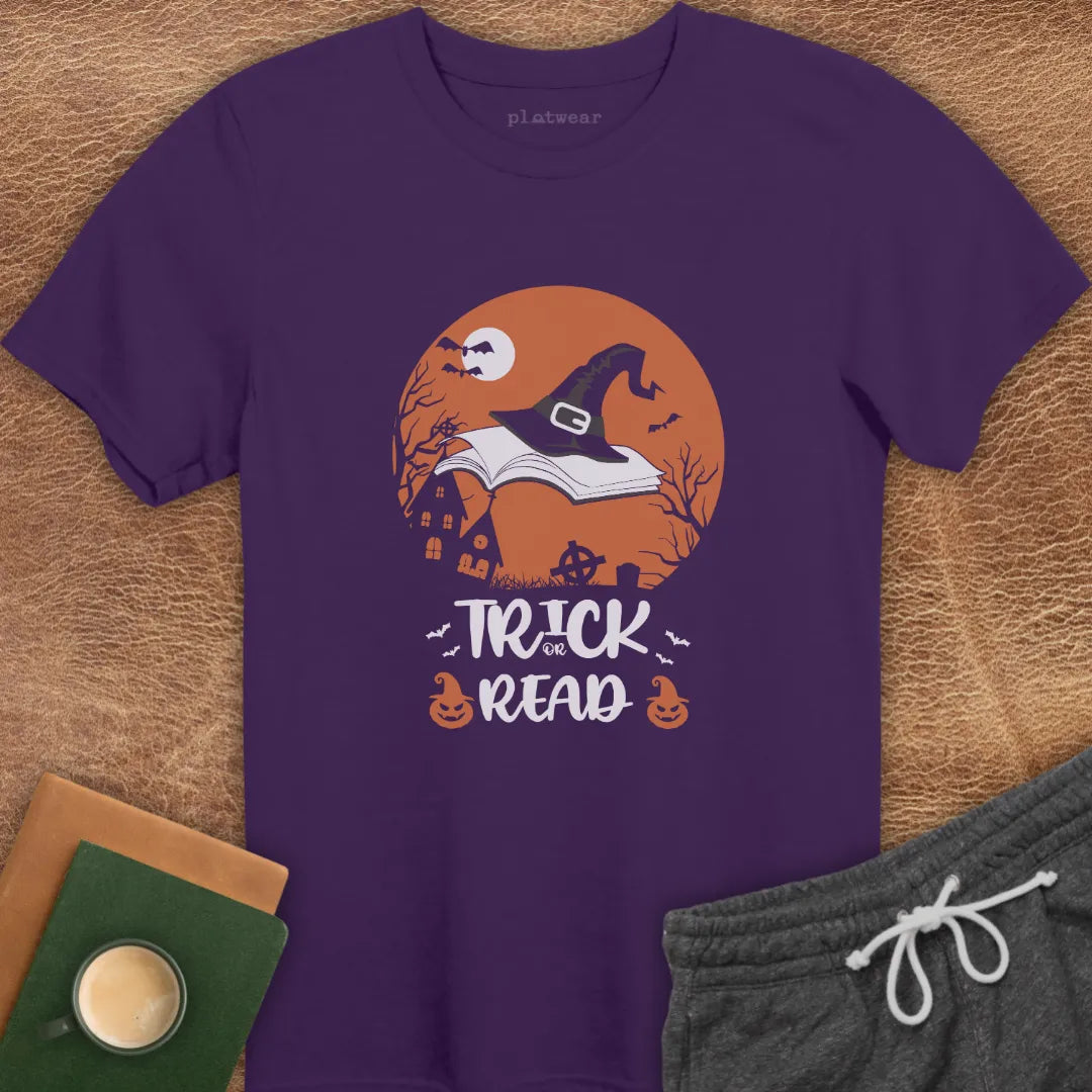 TRICK OR READ T-SHIRT