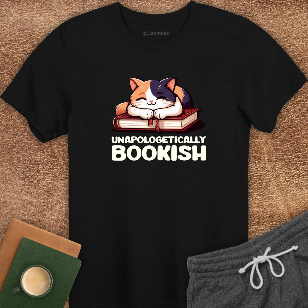 BOOKISH CAT T-SHIRT