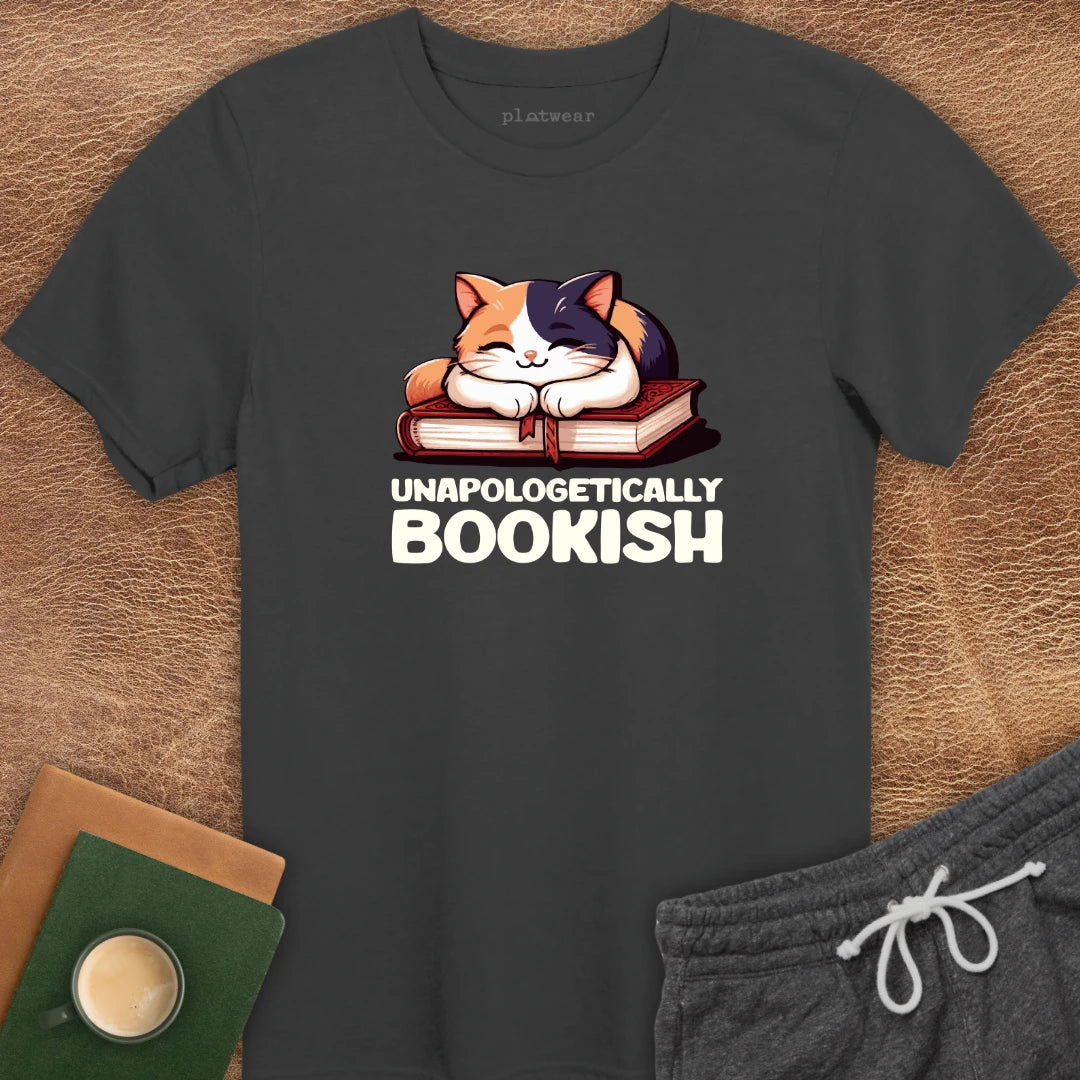 BOOKISH CAT T-SHIRT