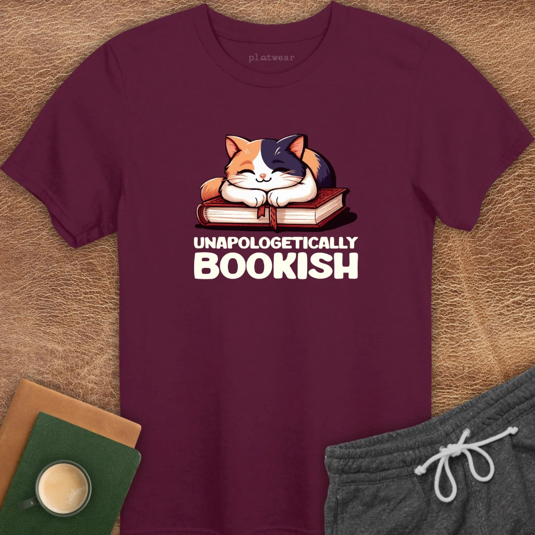 BOOKISH CAT T-SHIRT