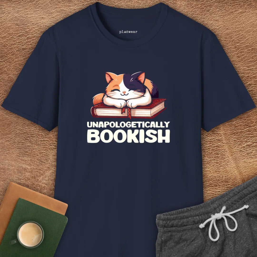 UNAPOLOGETICALLY BOOKISH T-SHIRT
