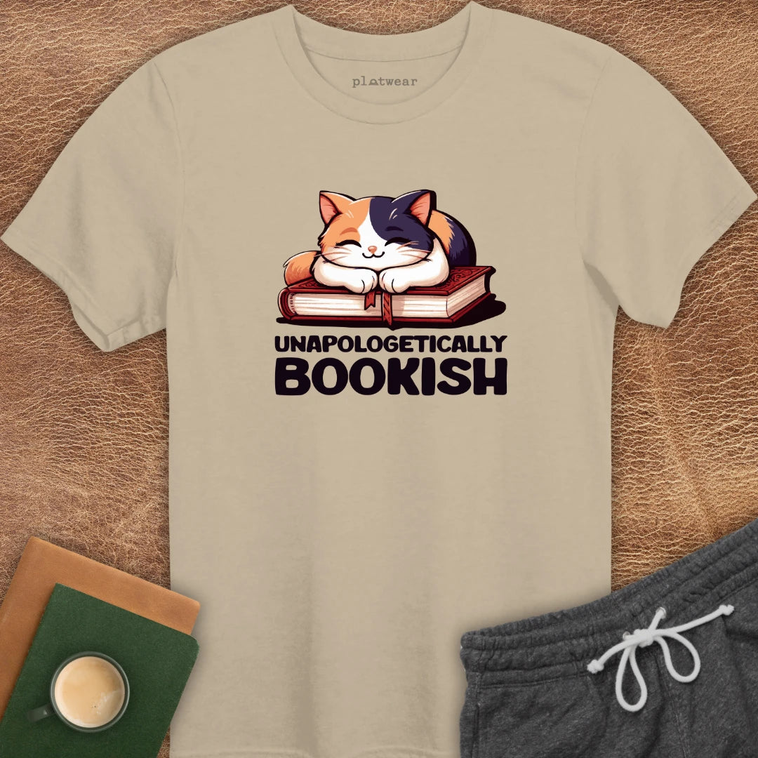 BOOKISH CAT T-SHIRT
