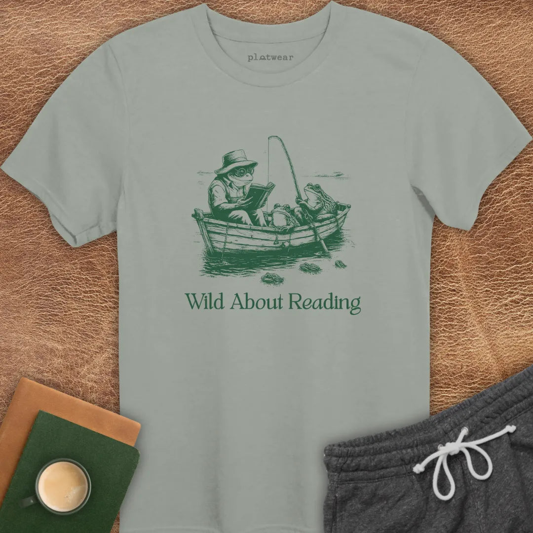 WILD ABOUT READING T-SHIRT