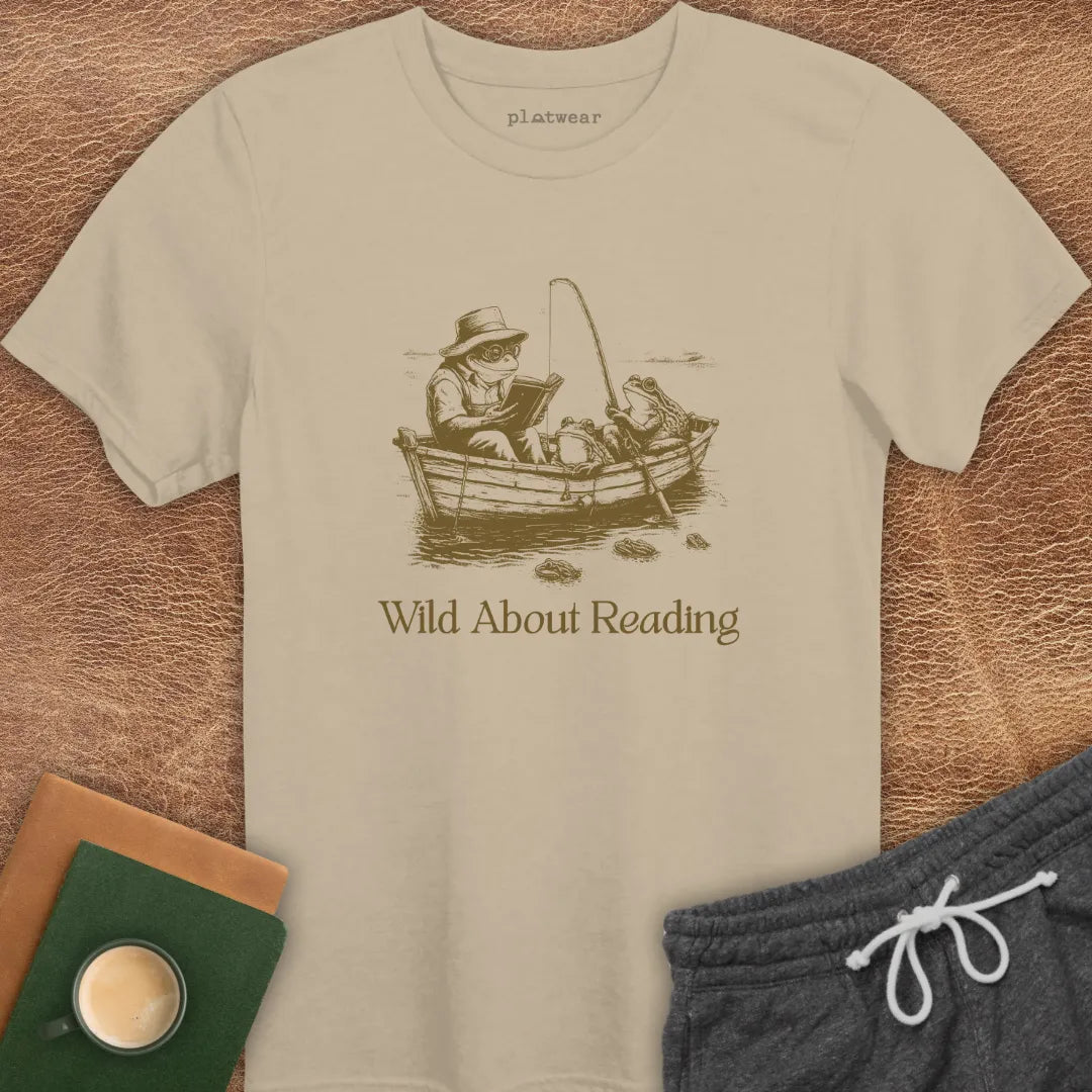 WILD ABOUT READING T-SHIRT