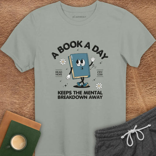 A BOOK A DAY T-SHIRT