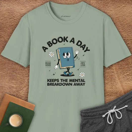 A BOOK A DAY T-SHIRT