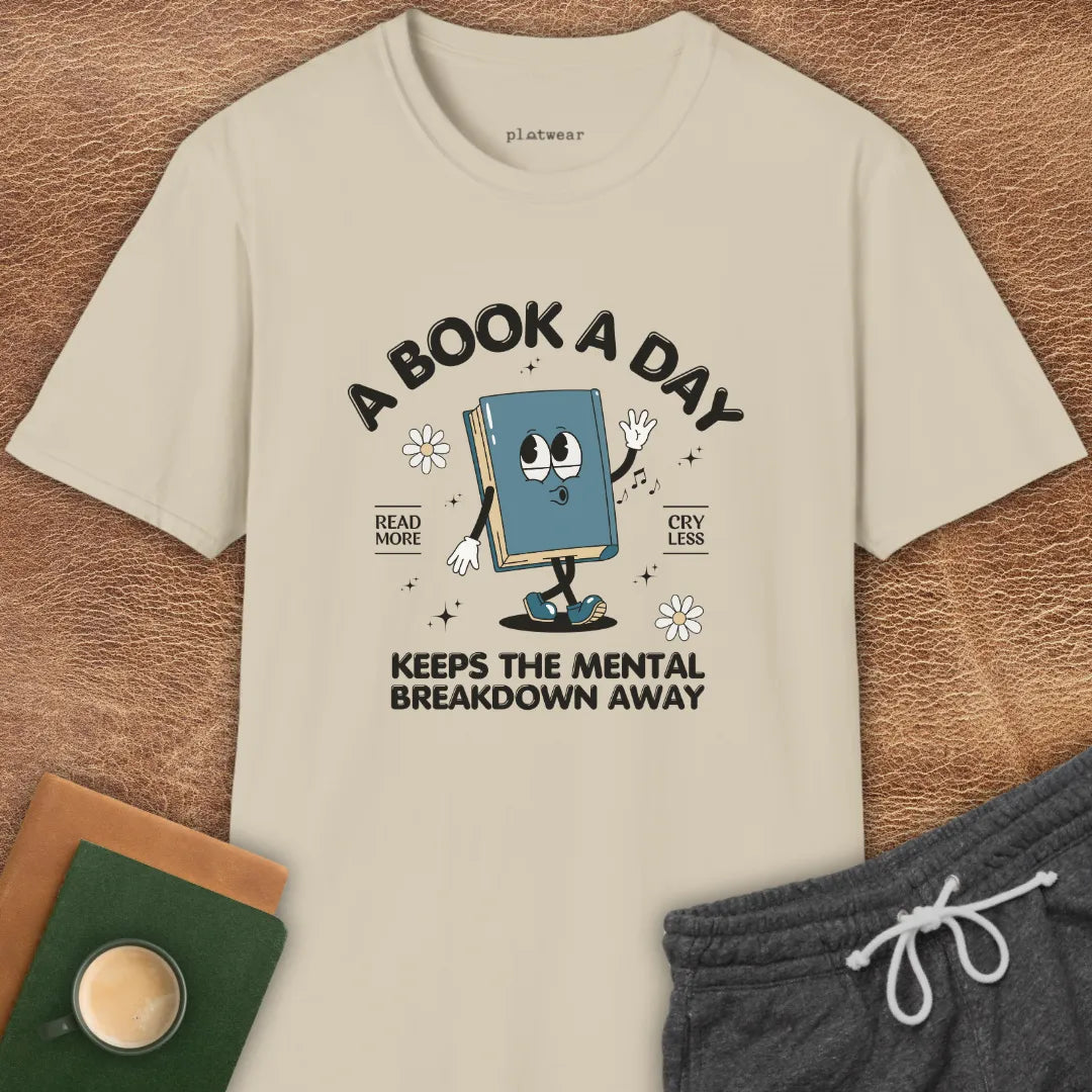 A BOOK A DAY T-SHIRT