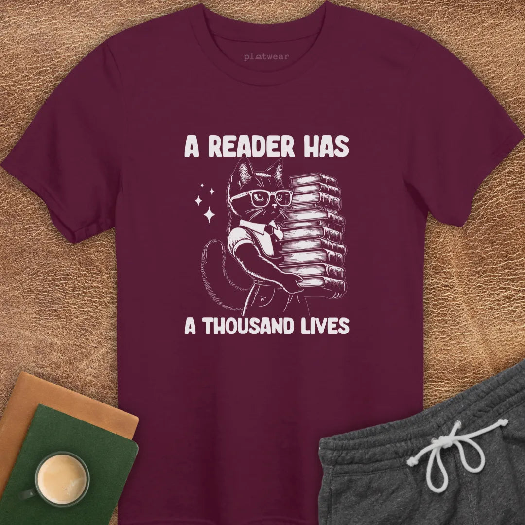 A READER HAS T-SHIRT
