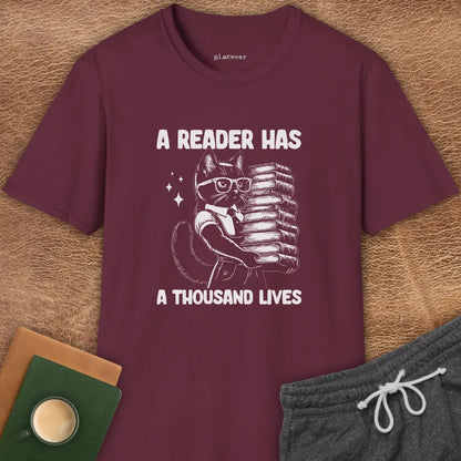 A READER HAS T-SHIRT
