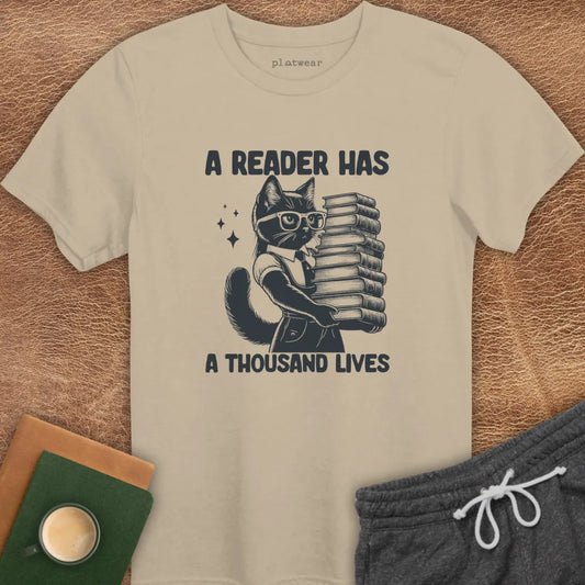 A READER HAS T-SHIRT