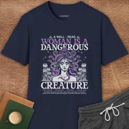 A WELL READ WOMAN T-SHIRT