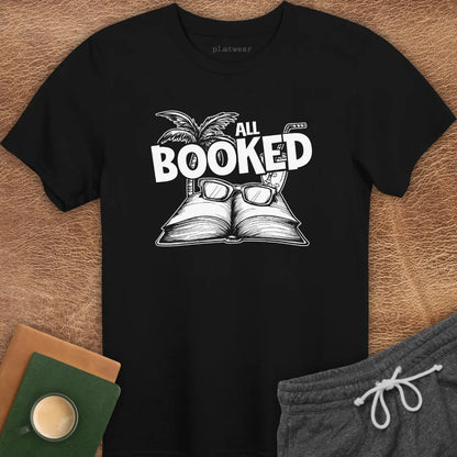 ALL BOOKED T-SHIRT