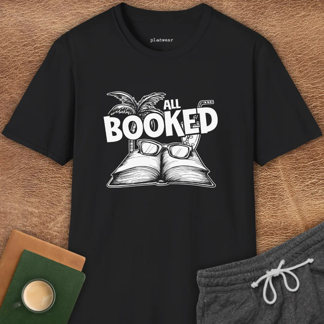 ALL BOOKED T-SHIRT