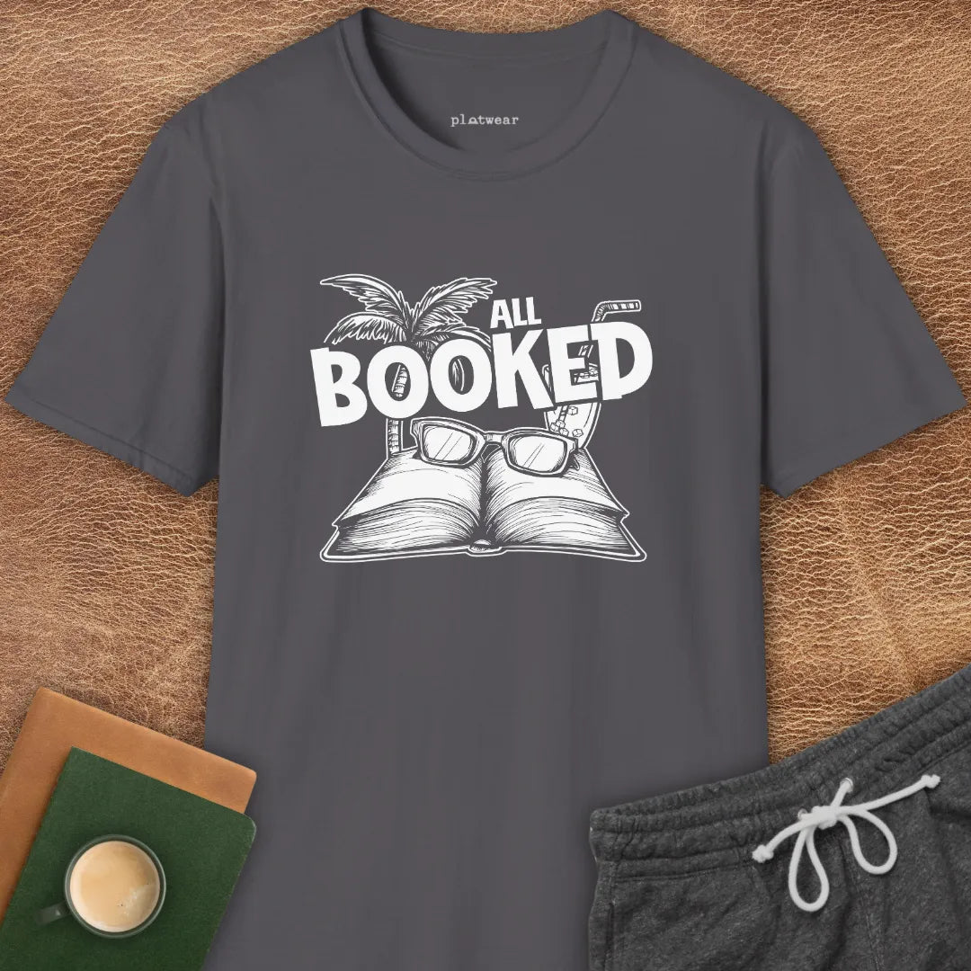 ALL BOOKED T-SHIRT