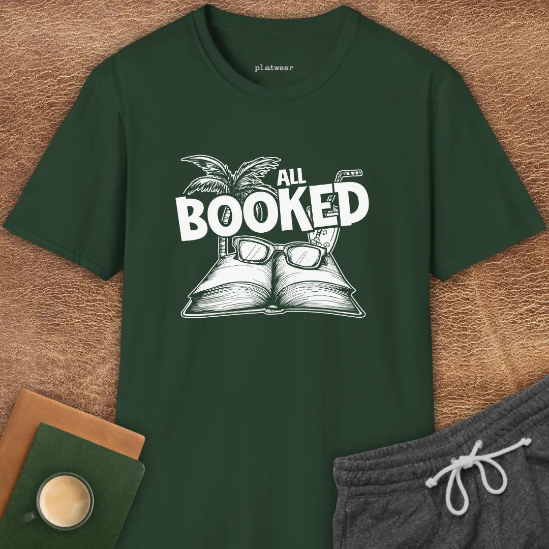 ALL BOOKED T-SHIRT