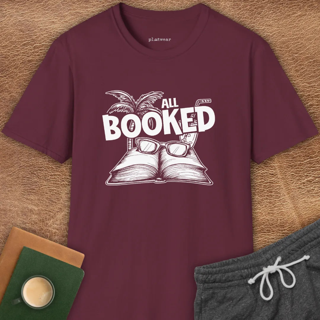 ALL BOOKED T-SHIRT