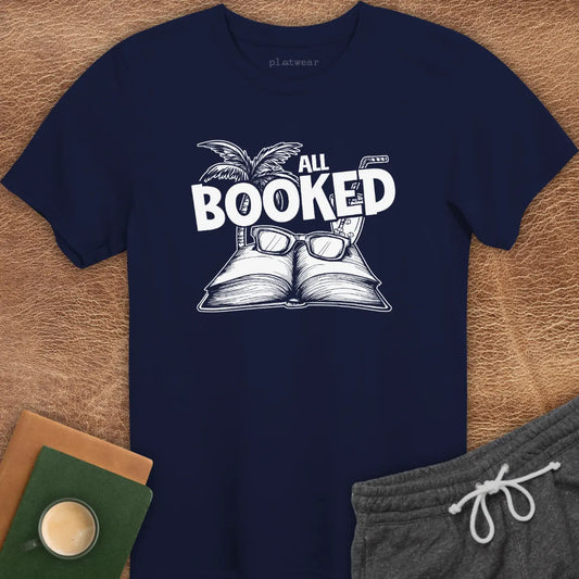 ALL BOOKED T-SHIRT