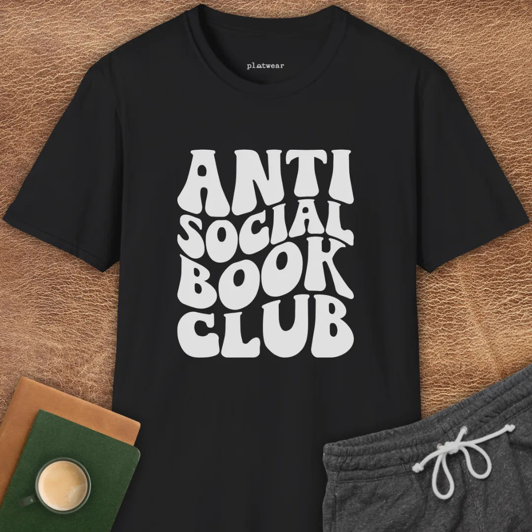 ANTI SOCIAL BOOK CLUB T-SHIRT