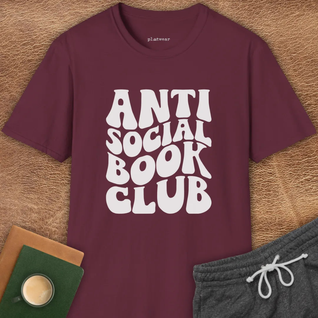 ANTI SOCIAL BOOK CLUB T-SHIRT