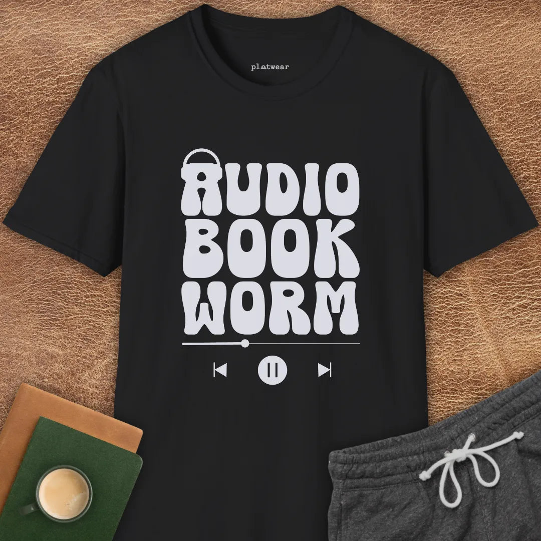 AUDIOBOOK WORM T-SHIRT