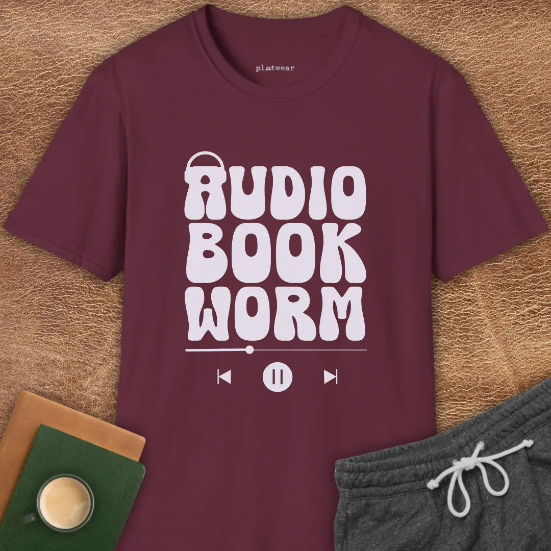 AUDIOBOOK WORM T-SHIRT