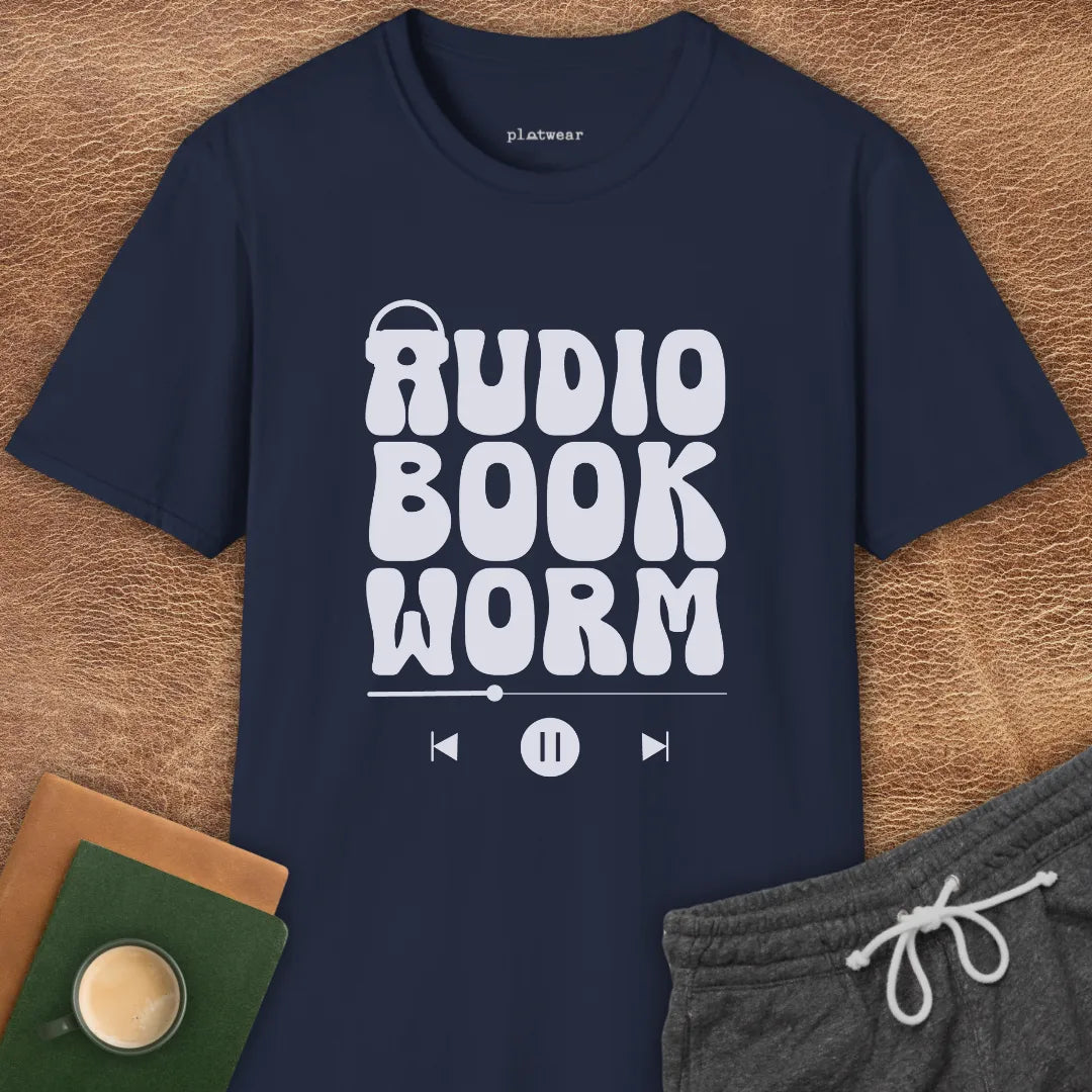 AUDIOBOOK WORM T-SHIRT