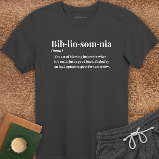 BIBLIOSOMNIA T-SHIRT