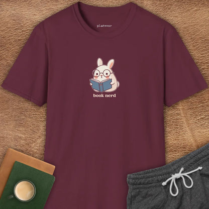 BOOK NERD RABBIT T-SHIRT