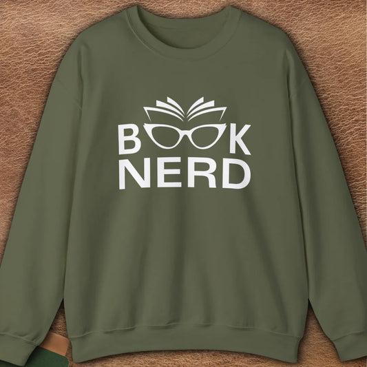 BOOK NERD SWEATSHIRT