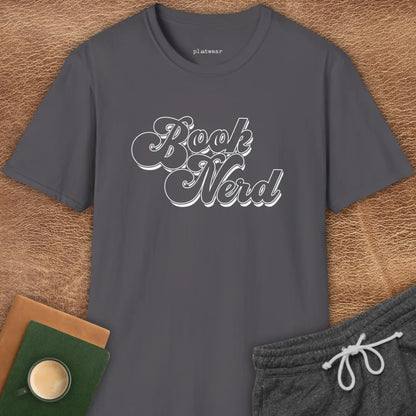 BOOK NERD RETRO T-SHIRT
