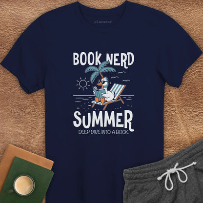 BOOK NERD SUMMER T-SHIRT