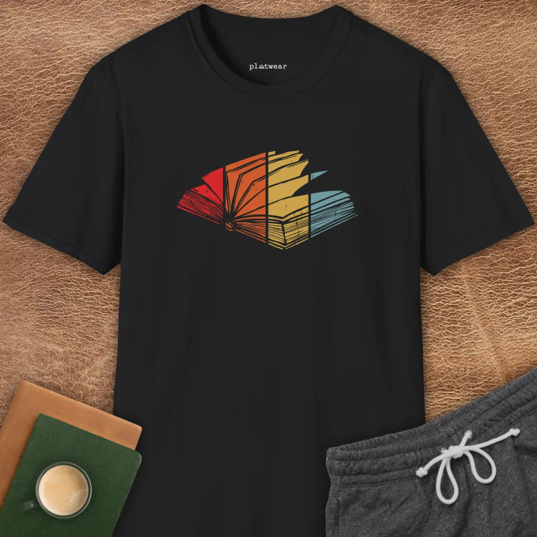 BOOK RETRO T-SHIRT