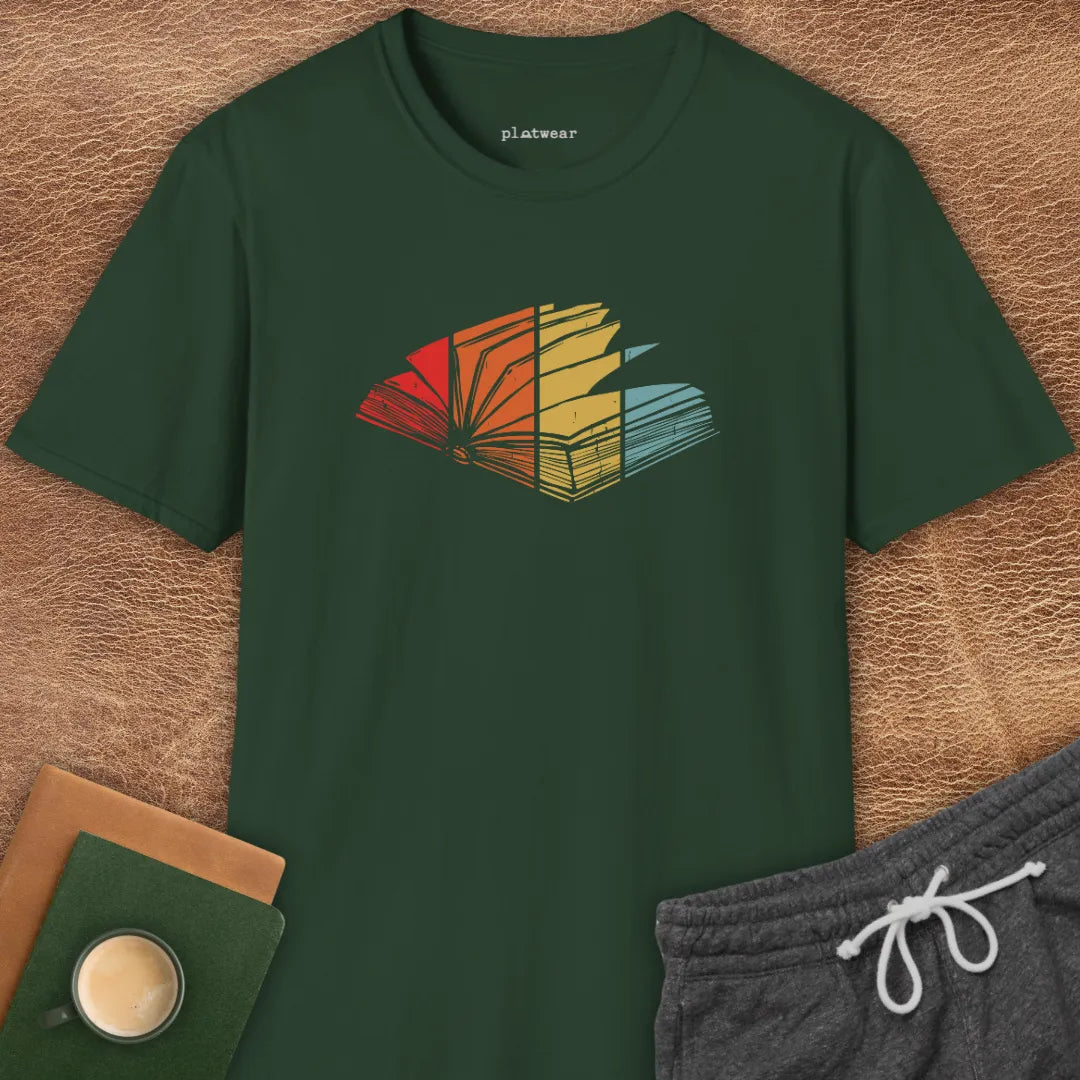 BOOK RETRO T-SHIRT