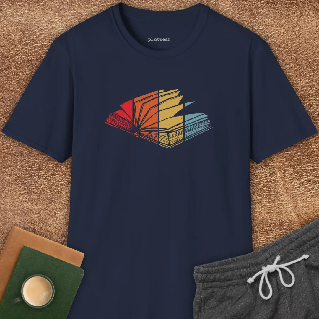 BOOK RETRO T-SHIRT
