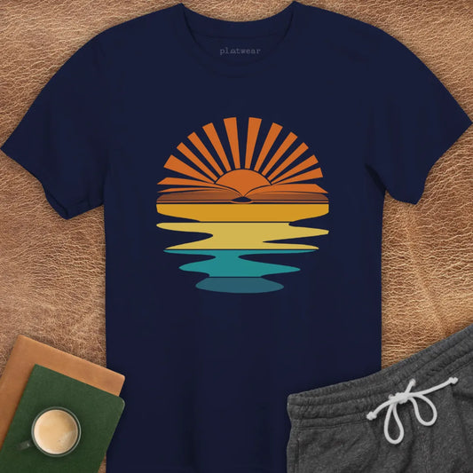 BOOK SUNSET T-SHIRT