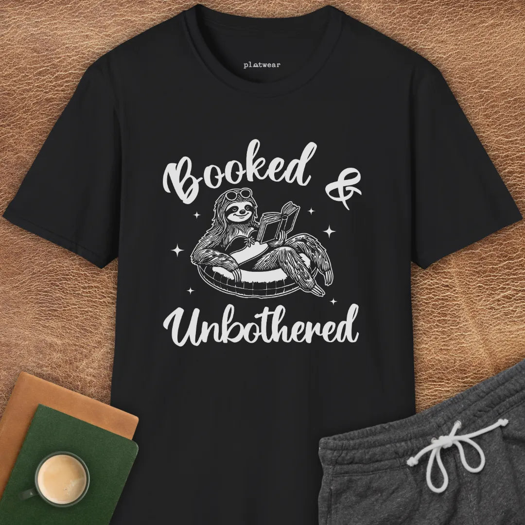 BOOKED & UNBOTHERED T-SHIRT