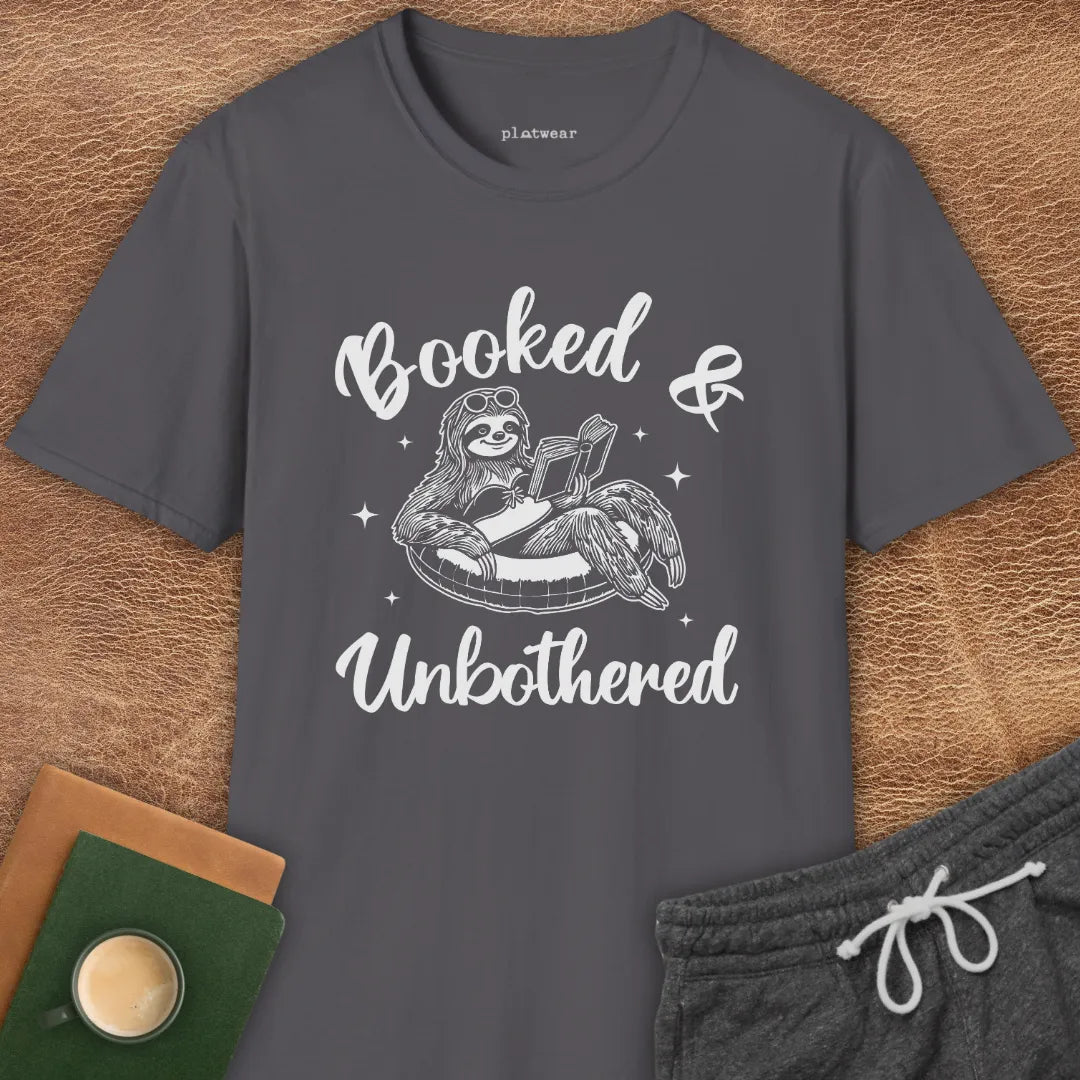 BOOKED & UNBOTHERED T-SHIRT