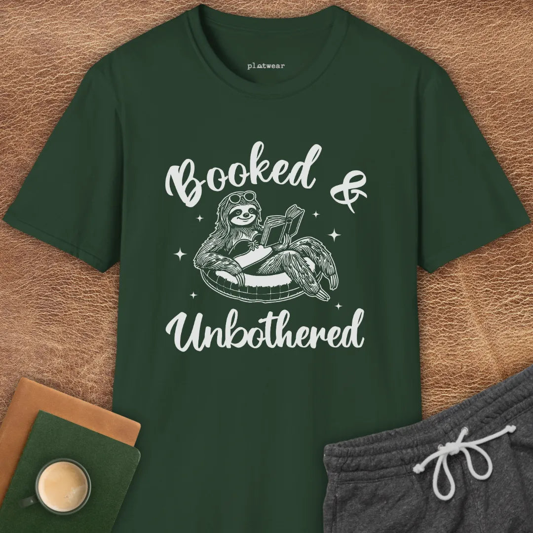 BOOKED & UNBOTHERED T-SHIRT