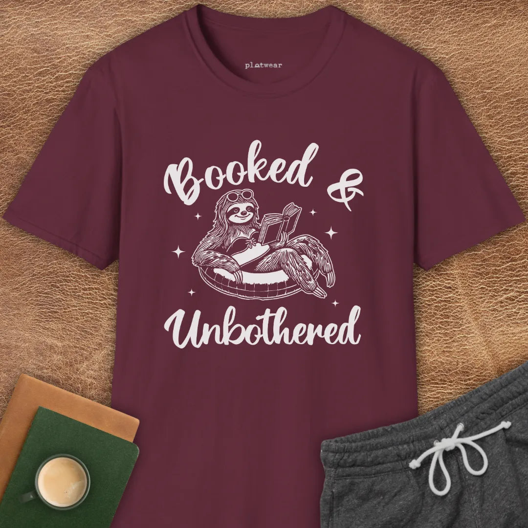 BOOKED & UNBOTHERED T-SHIRT