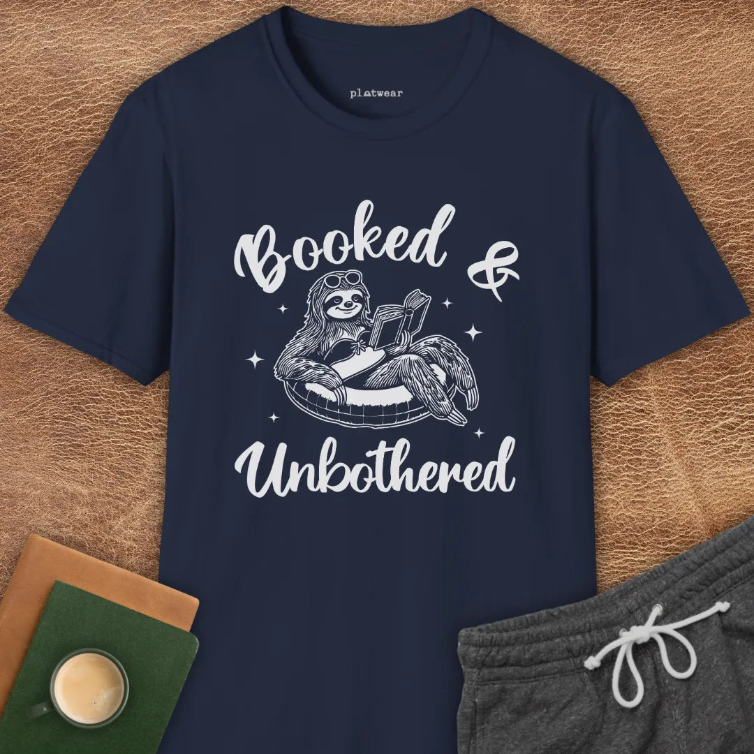 BOOKED & UNBOTHERED T-SHIRT
