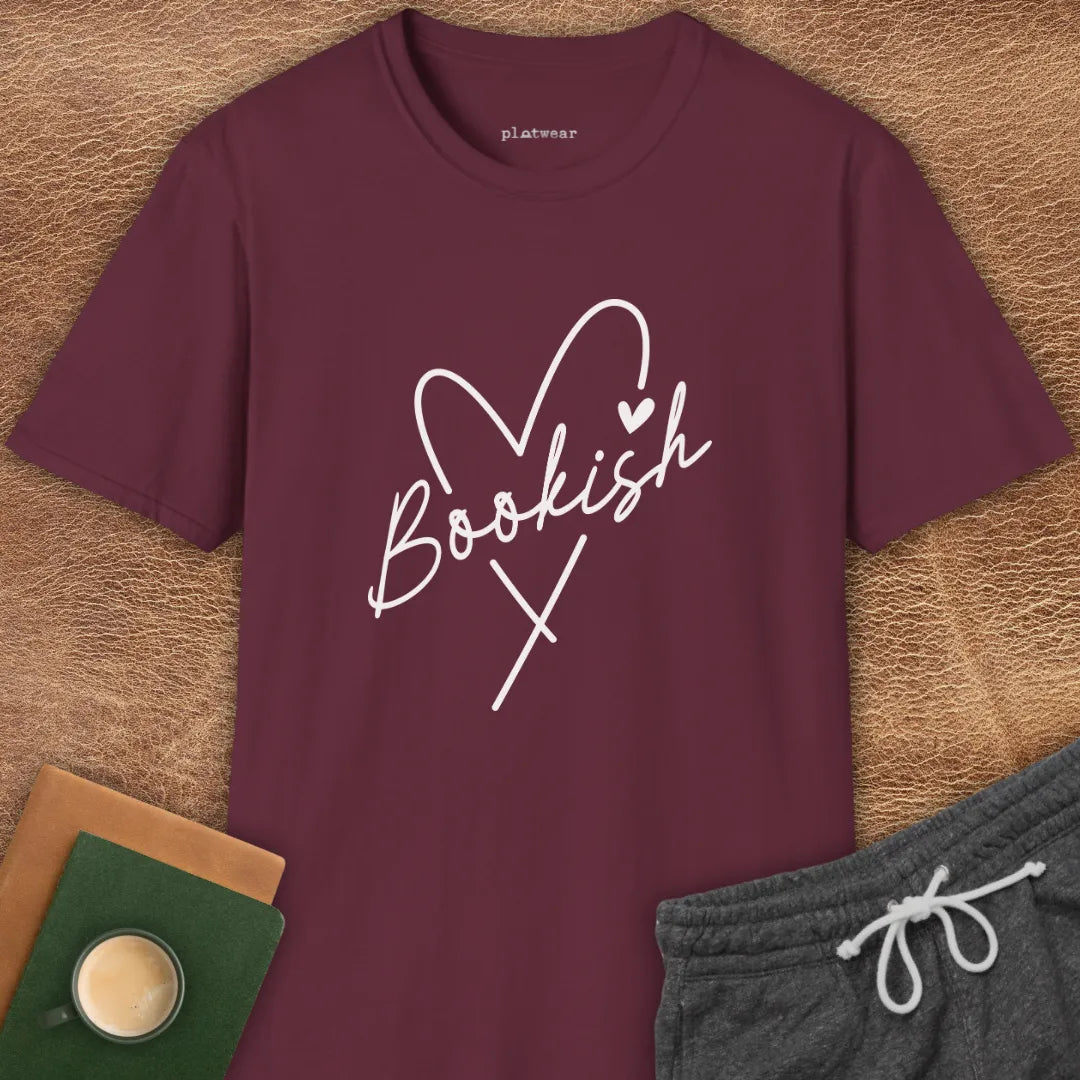 BOOKISH HEART T-SHIRT