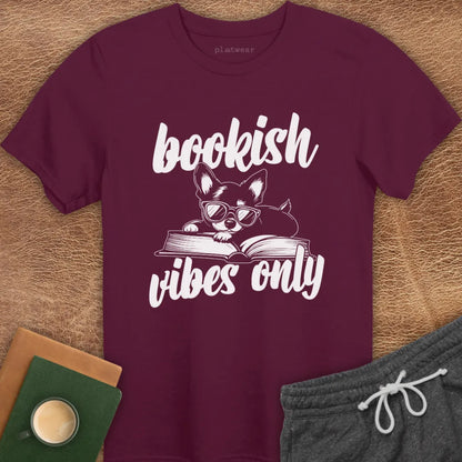 BOOKISH VIBES ONLY T-SHIRT