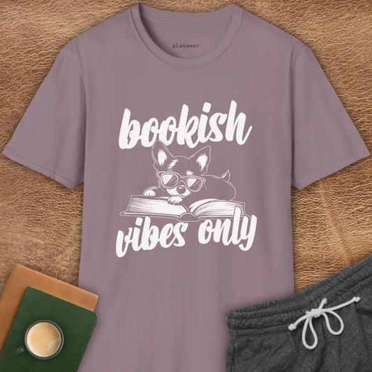 BOOKISH VIBES ONLY T-SHIRT