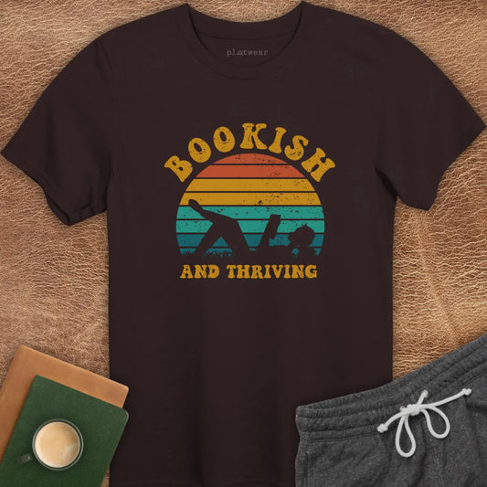 BOOKISH & THRIVING T-SHIRT