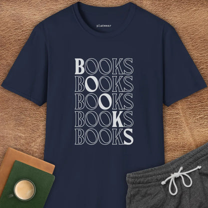 BOOKS BOOKS T-SHIRT